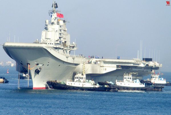 美媒评中国航母:战时可阻断美国对台湾的支援