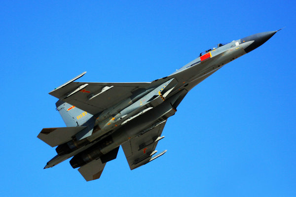 资料图:中国歼-11战机.