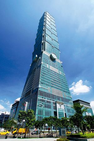 中国当代十大建筑评选之台北101大厦 凤凰网房产北京