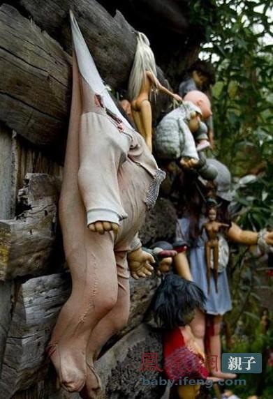 墨西哥令人毛骨悚然的神秘娃娃岛