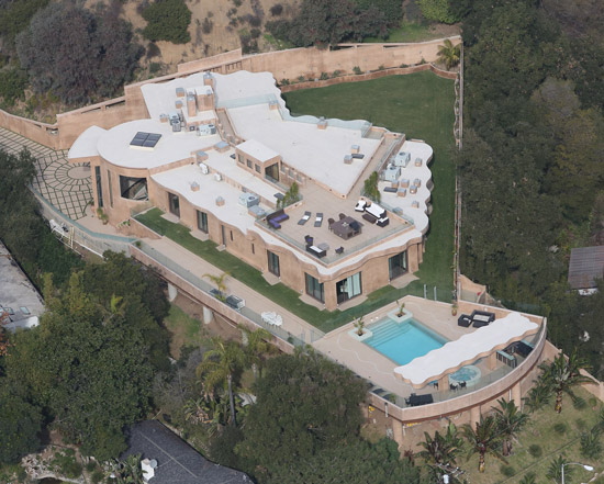 好莱坞明星的豪宅图片