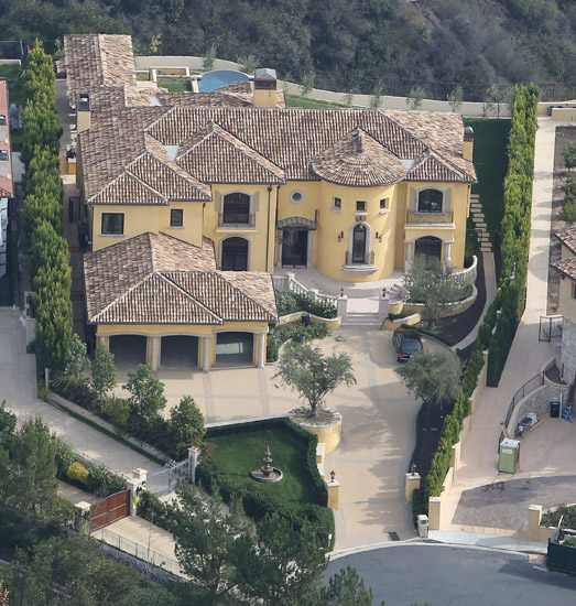 好莱坞明星的豪宅图片