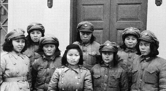 抗战时期的中国女兵
