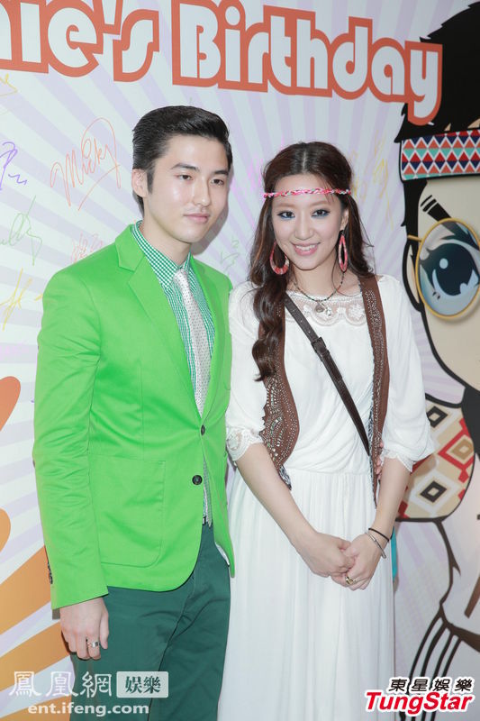 甄子丹办50岁生日倒数派对 当众亲吻老婆30秒[高清大图]8