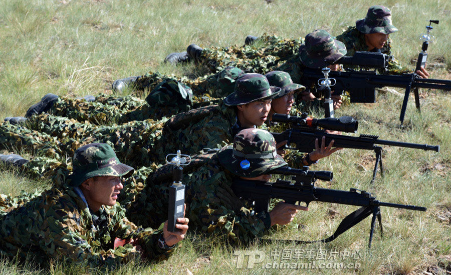 全军特种部队比武:解放军三款先进狙击枪齐登场(1/12)