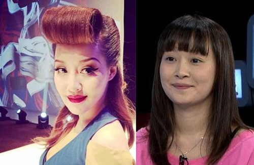 徐海星整容前后大变样清纯少女一秒变大妈图