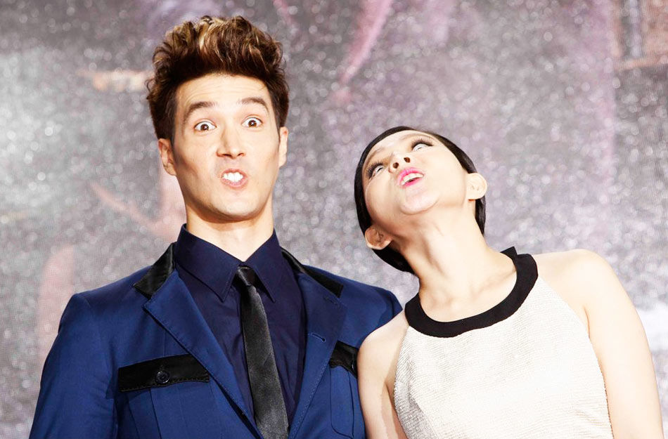 hold住姐领衔小时代3主创搞怪模仿高清大图