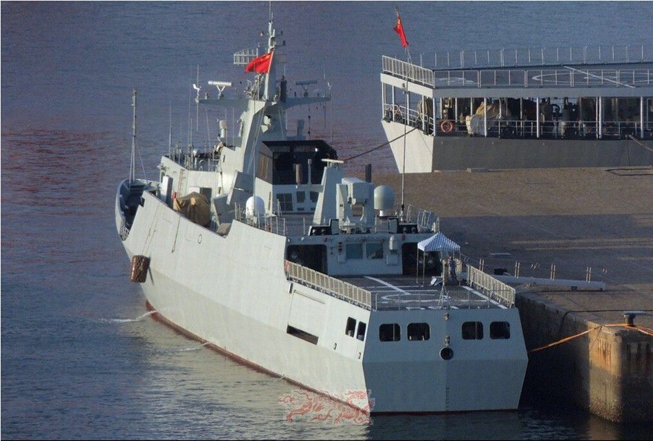 海軍056型導彈護衛艦591撫順艦光榮加入海軍戰鬥序列,隸屬海軍北海艦