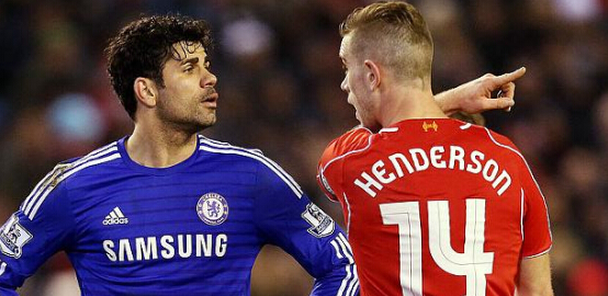 亨德森与科斯塔赛后发生冲突 因红军副队不满dc假摔