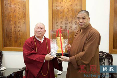 共圆中国梦 澳洲金刚禅寺智及法师拜谒慈恩寺和大兴善寺|金刚禅寺|智及法师_凤凰佛教