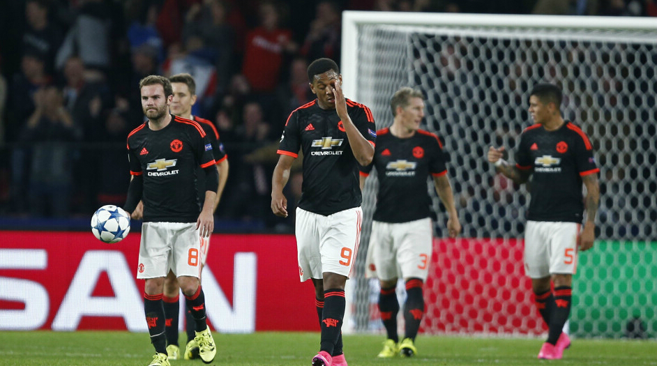 欧冠-悍将重伤离场德佩反戈 曼联客场1-2惨遭逆转