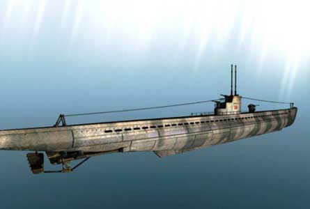 一战德国潜艇图片