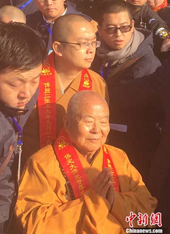 资讯保定市民族宗教局局长董少卿介绍称,星云大师曾于2010年来到此地