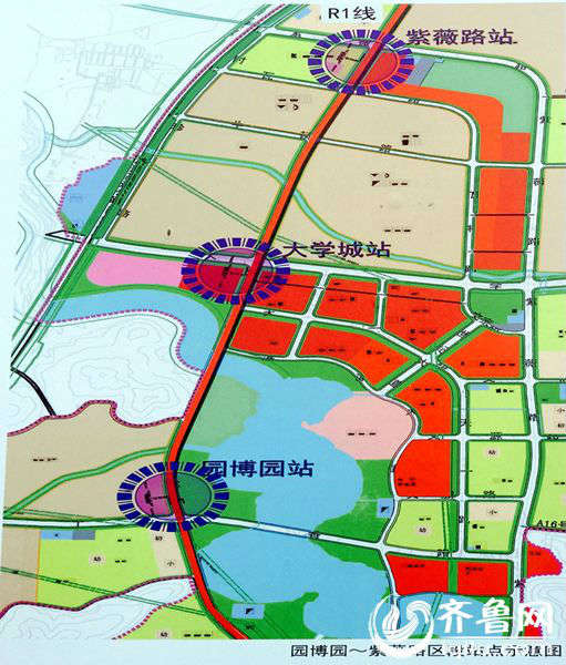 滁州紫薇路高架桥规划图片