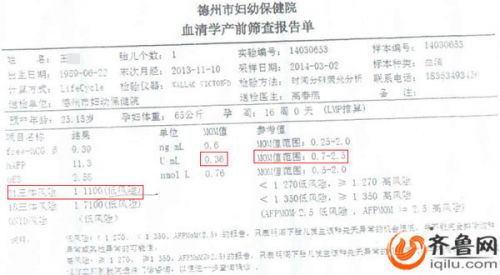 nt检查报告单图片