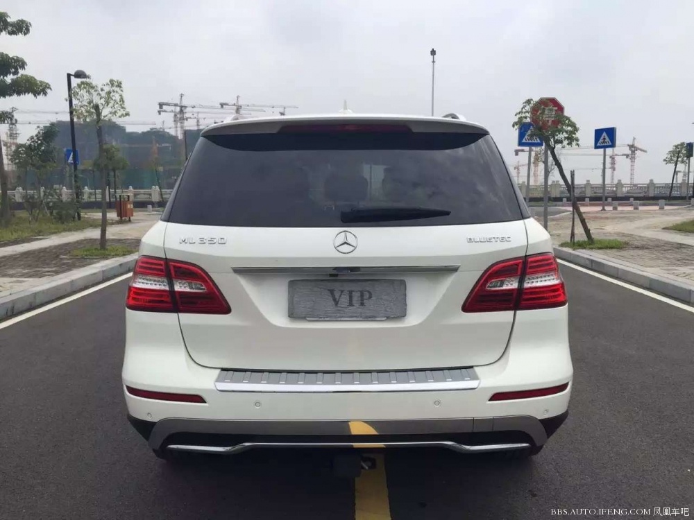 13奔驰ml350/白色/黄笼/无匙进入/启动/全真桃木