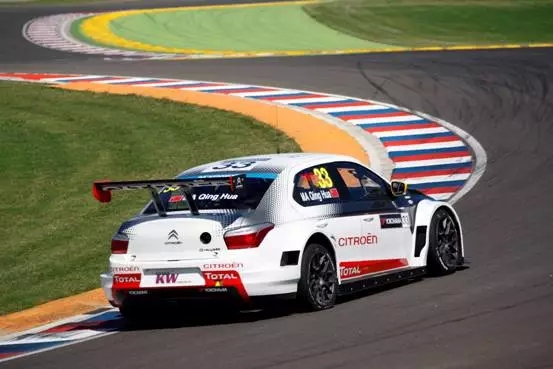 全新爱丽舍wtcc赛车赛道实拍