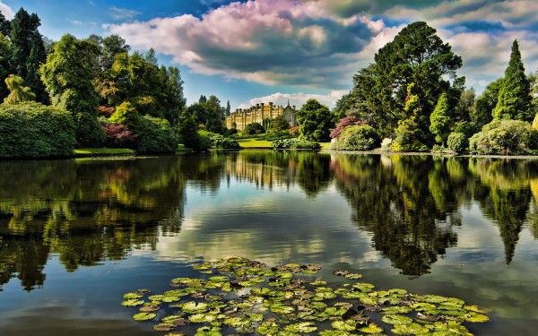 湖水静态写真绝美景色