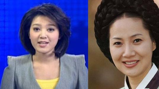 央视实习女主播王戈亮相 网友:20岁的脸40岁的头发(图)