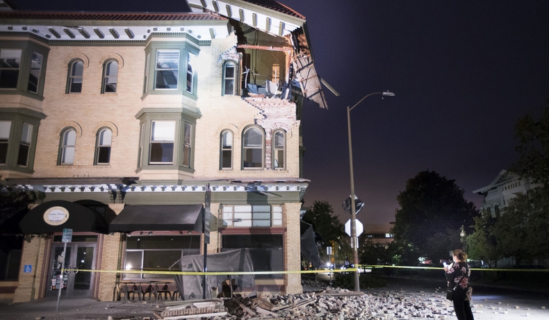 美国旧金山发生6.0级地震 已致120人受伤