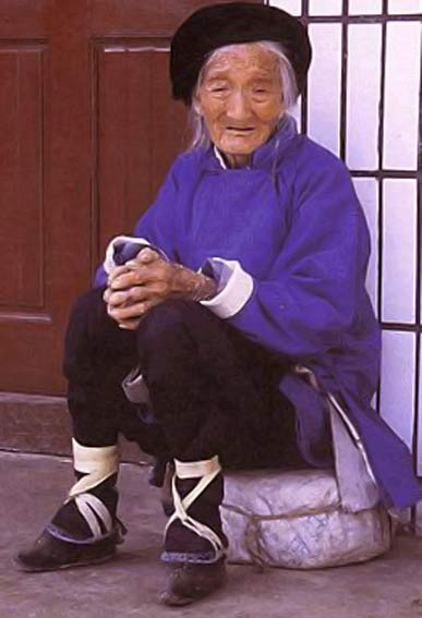 缠足——中国封建社会特有的习俗(组图)