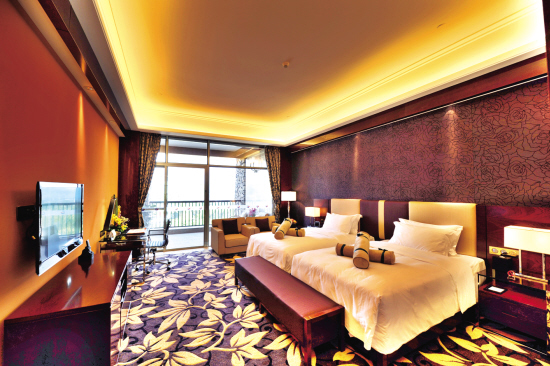 图/香江健康山谷提供 如果说,帆船酒店,定义了七星级酒店的标 !!