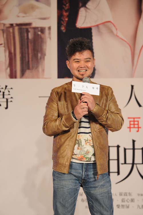 导演江金霖(1 /6张)10月14日,风靡整个华语地区的现象级电影《等一个