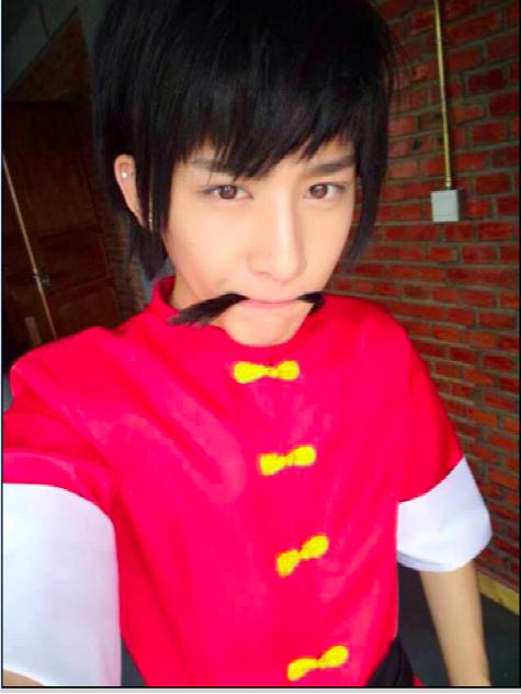 神仙哥哥小灿cos乱马粉丝称萌出新高度