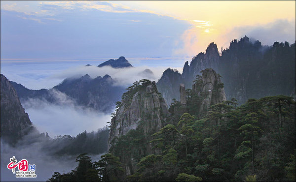 雨後黃山讓人驚喜萬分的雲海奇觀(組圖)