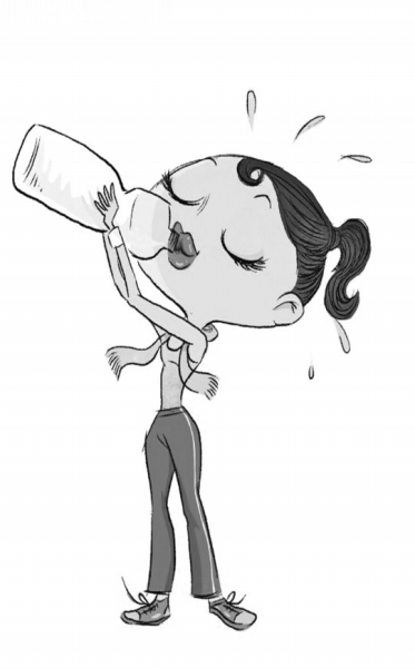 大口喝冰水或激出心脏病