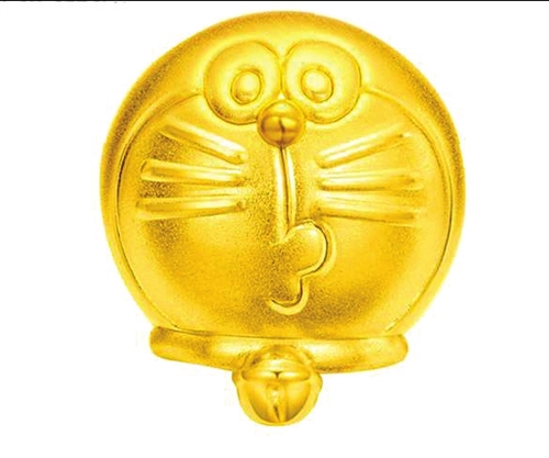 哆啦a梦3d硬金手串串珠