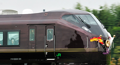皇室专用列车皇室出行专用列车,jr东日本e655系列车,2007年制造,主要