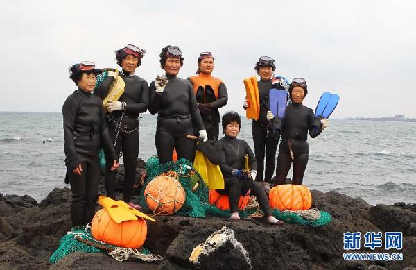 走进韩国海女的世界(组图)