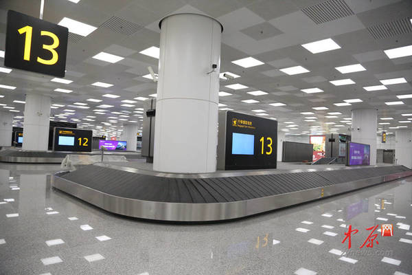 实拍郑州机场48万平米t2航站楼 12月19日恭迎八方宾朋