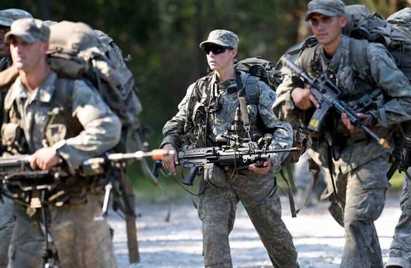 美国王牌特战队来韩参加演练(网页截图)