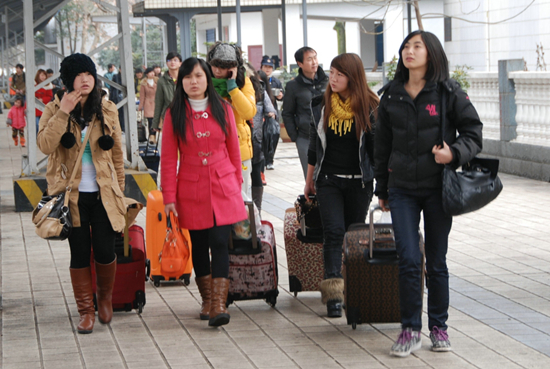 节后子女离家返工 别忽视老人"节后综合症"