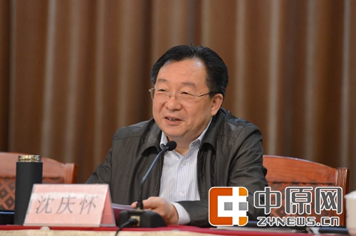 市政府副市长,郑州慈善总会名誉会长沈庆怀