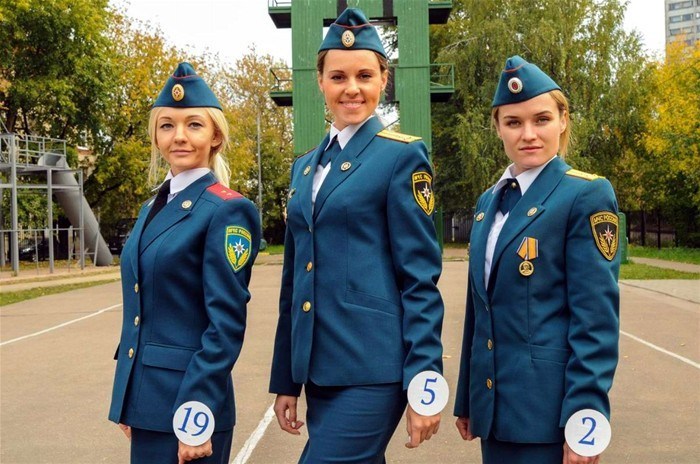 俄罗斯美女消防队