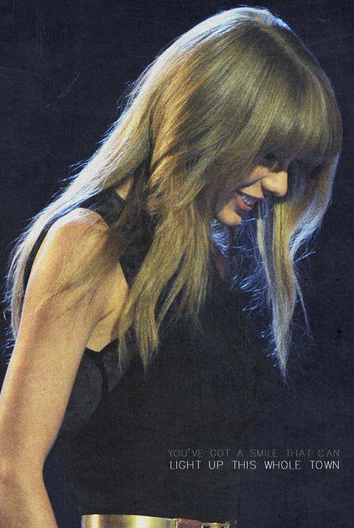 花瓣音乐taylorswift那些触动你的歌词