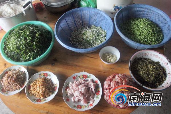 定安人正月初三吃菜包飯 年俗獨特味道鮮美_海南頻道_鳳凰網