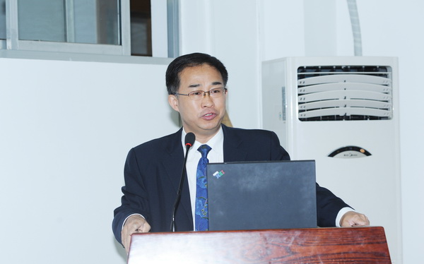 国际合作处处长范洪波致辞