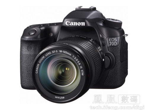 佳能发布eos 70d 增加"双像素"对焦技术内置wifi