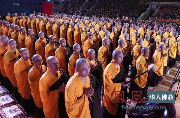 太震撼了深圳弘法寺万人祈福大典图集