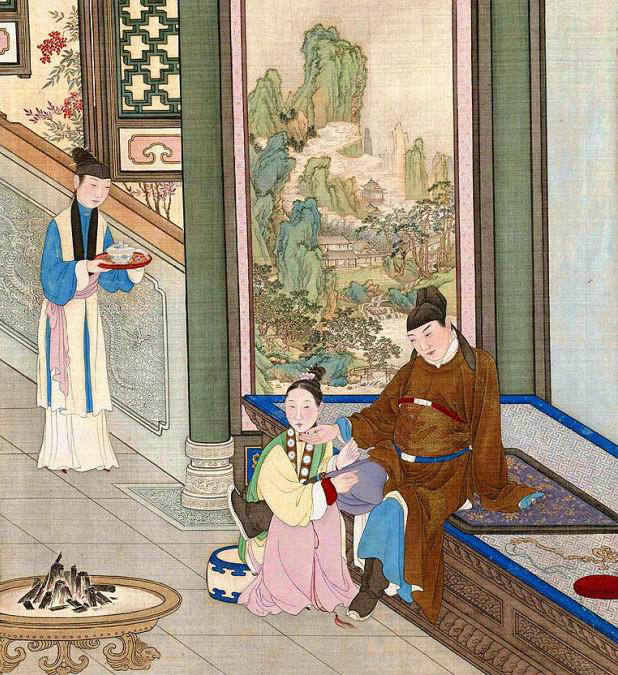 乾隆燕寝怡情画册