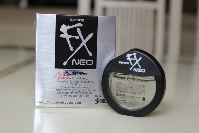 sante fx眼药水 一滴就能清爽到底,提神醒脑,拯救疲劳双眼.