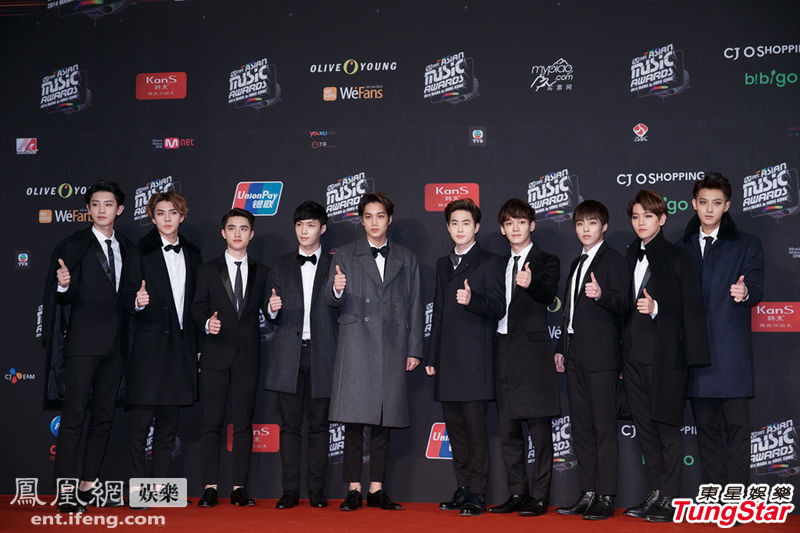 1/1012月3日,2014mama颁奖礼在香港举行,bigbang,exo,少女时代等韩国