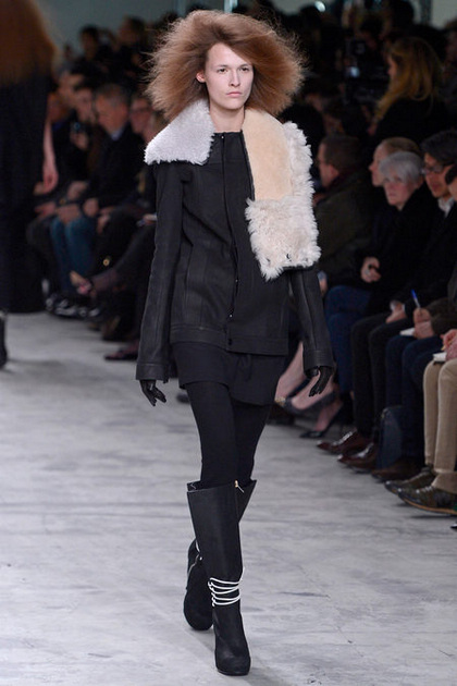 rickowens秋冬巴黎秀场野性不羁