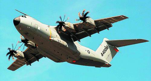 下一代空中巨无霸空客a400m大型军用运输机