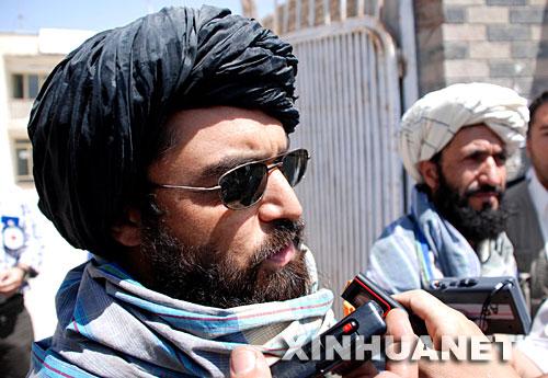 阿富汗武装组织塔利班成员(资料图,图片来源:新华社)