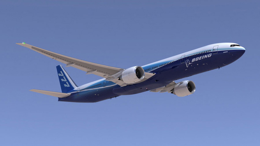 高清:波音公司新加坡航展大力推销先进民机